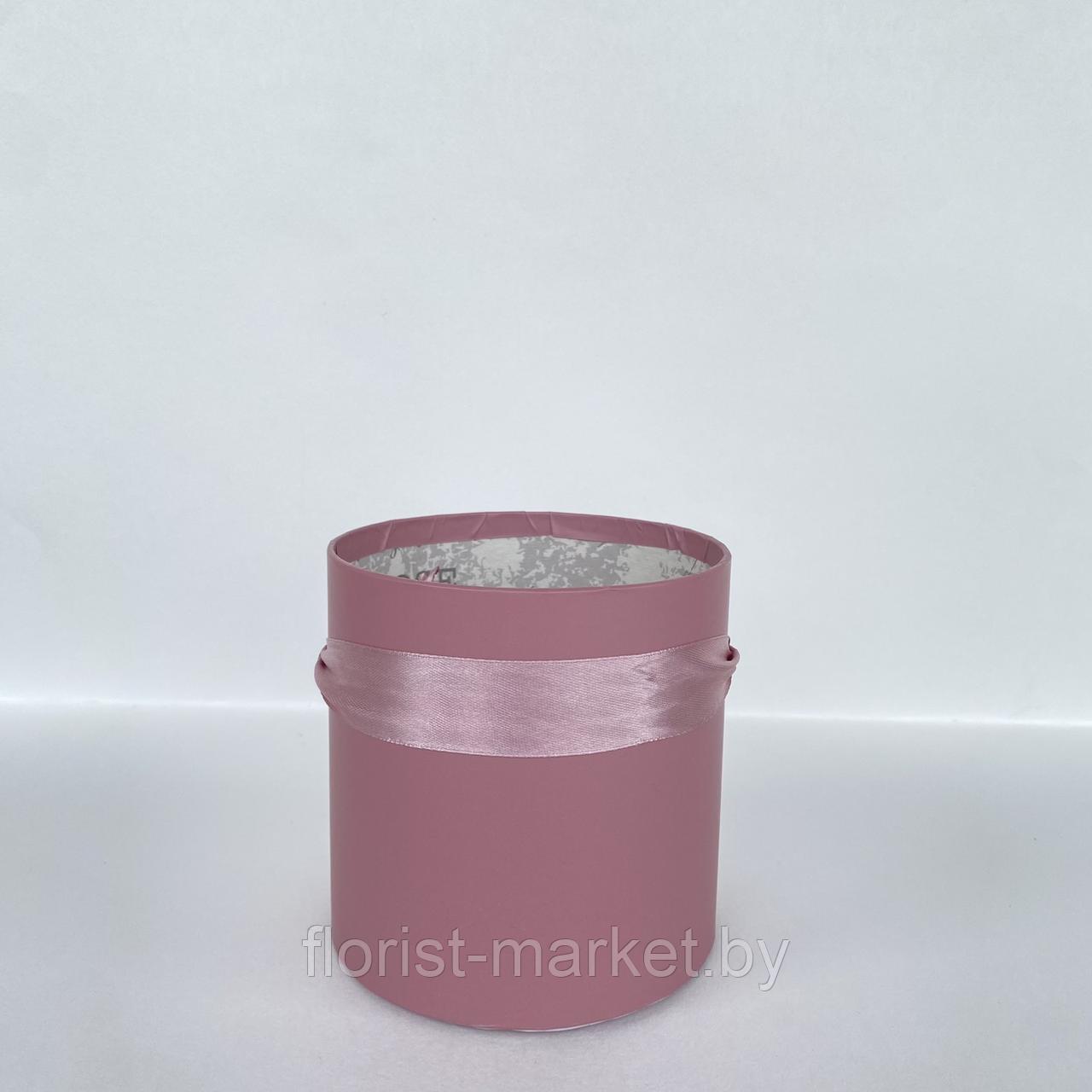 Коробка шляпная без крышки, D12/H12 см, кофейный