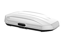 Бокс на крышу LUX TAVR 140  440л c двухсторонним открытием.(1420х910х450) Белый глянец