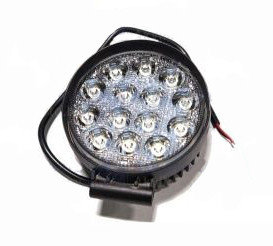 Фара круглая дополнительная, направленный свет 14 диодов AE42R-14LED-42НС 42W 12/24V (115x42x142)