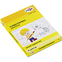 Пластилин "ЮНЫЙ ХУДОЖНИК", 8 цветов