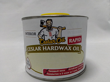 Масло CESLAR HARDWAX OIL Rapid, 0.5л