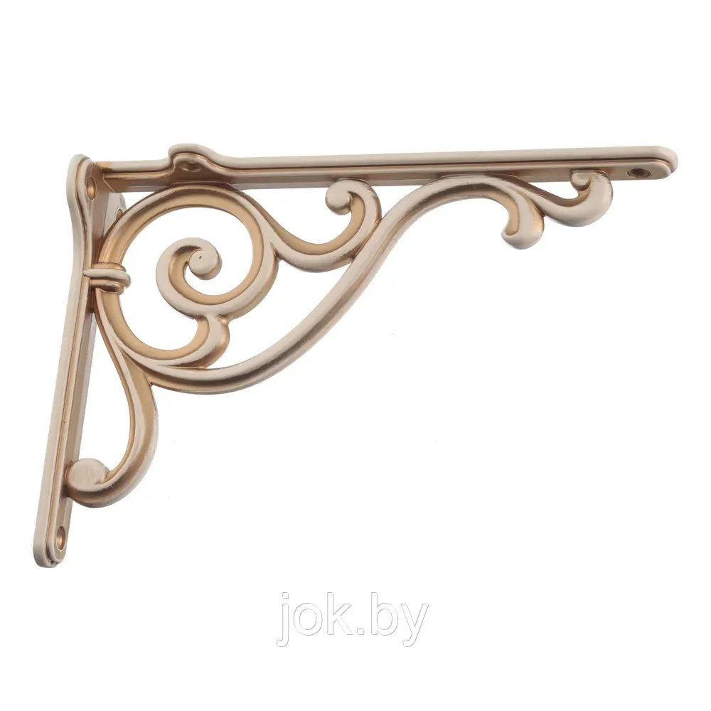 Полкодержатель цв. Cлоновая кость золото винтаж L-200мм