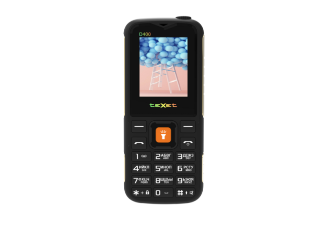 Мобильный телефон TeXet TM-D400 черный