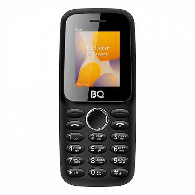 Мобильный телефон BQ BQ-1800L One (черный) 4G