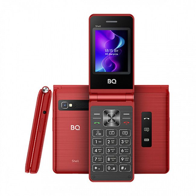 Мобильный телефон BQ BQ-2411 Shell (красный)