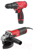 Набор электроинструмента Wortex AG 1209-3 + LX BD 1215 Li / 1329386