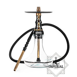 Кальян Alpha Hookah BEAT VNDL Black (оригинал) с вертикальной продувкой