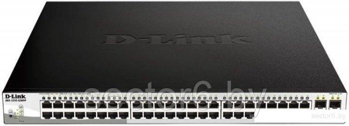 Настраиваемый коммутатор D-Link DGS-1210-52MPP/E2A, фото 2