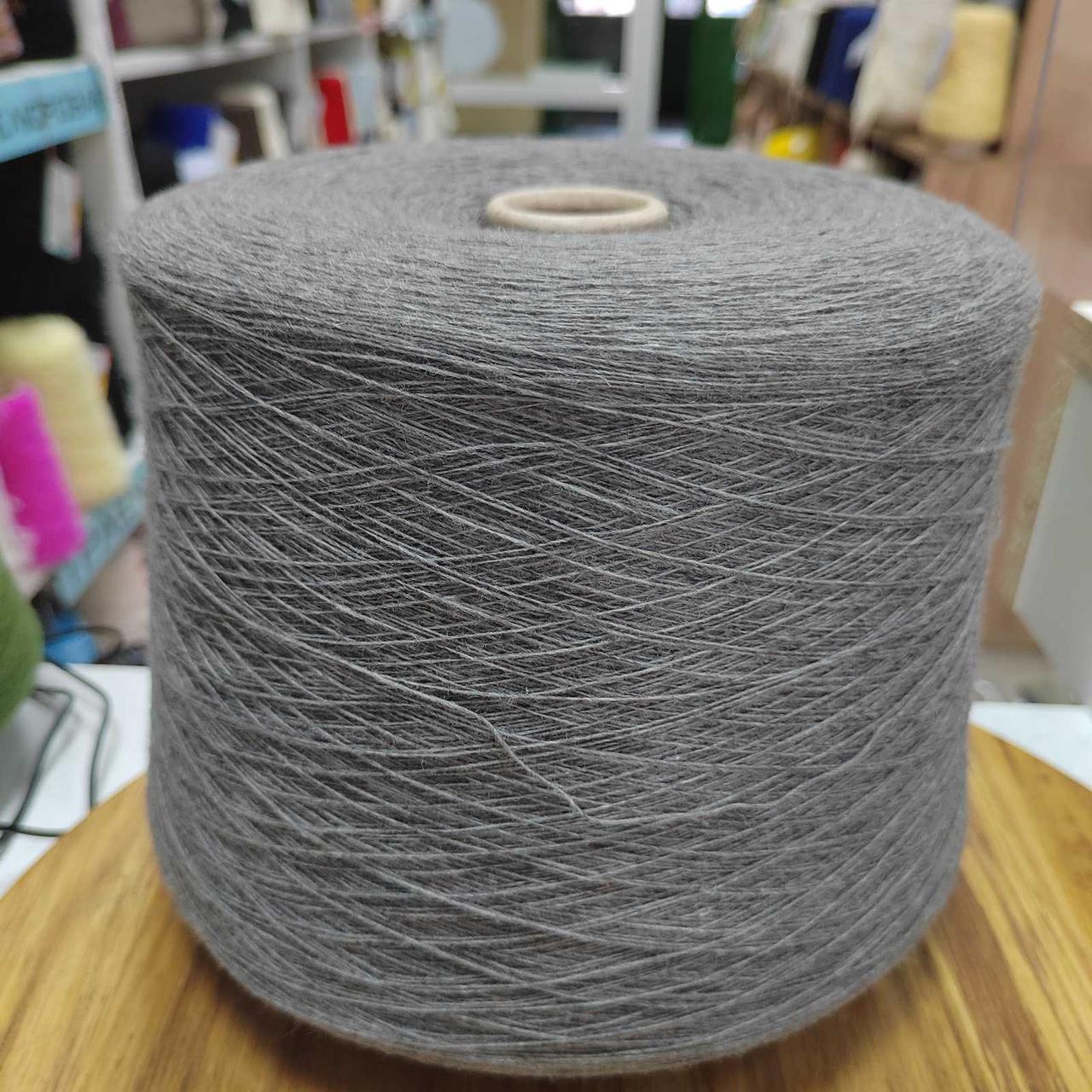 MilleFili art. MerinosGeo,80% шерсть ягнят, 20% полиамид,1520м 100г, цвет: серый 80152