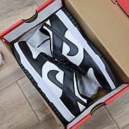 Кроссовки WMNS Nike Dunk Black White, фото 6
