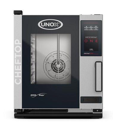 ПАРОКОНВЕКТОМАТ UNOX XECC-0523-E1RM (535x672x649мм, 5,15кВт, 380В, 5*GN 2/3, 55кг, панель управления ONE)