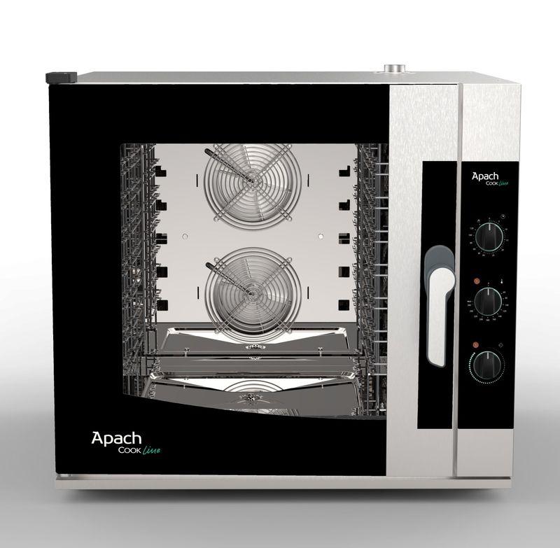 ПАРОКОНВЕКТОМАТ APACH AP7QM  (937х821х875 мм, 7хGN 1/1 - 600х400, 380В, 10,5кВт, электромех. п/у)