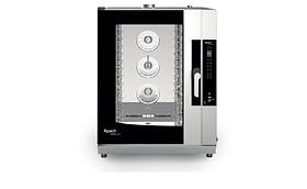ПАРОКОНВЕКТОМАТ APACH AP10QNDCG (939х868х1321мм, на 10хGN1/1_600*400, 220В, 0,58кВт(эл.)+20кВт газ, автомойка)
