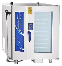 ПАРОКОНВЕКТОМАТ ПКА 10-1/1ПМ2-01 110000018918  (840х840х1055мм, 400В, 12,5 кВт, парогенератор, 10хGN-1/1)