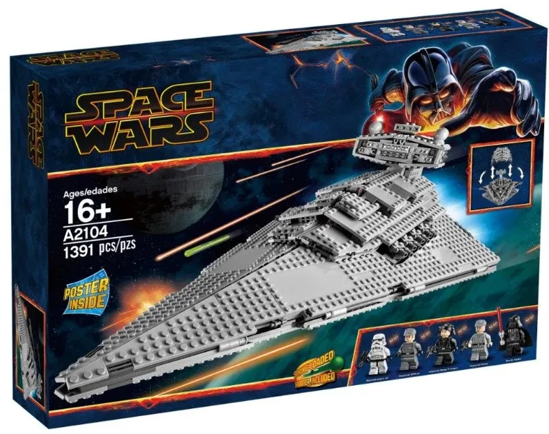 Конструктор Star Wars Имперский Звёздный Разрушитель (Звездные войны: Аналог Lego)