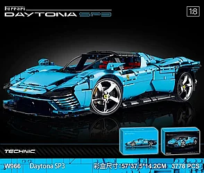 Конструктор для детей Техник Ferrari Daytona W966 3778 дет.
