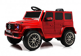 Детский электромобиль RiverToys Mercedes-AMG G63 G222GG (красный глянец)