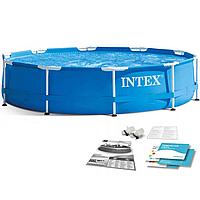 Каркасный бассейн Intex Metal Frame / 56997/28200 (305x76)