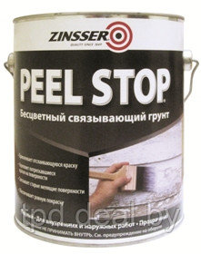 Грунтовка Zinsser PEEL STOP (грунт прозрачный связывающий 3,78 л) - фото 1 - id-p3414801