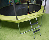 Батут с сеткой Atlas Sport 374 см 12ft Master с лестницей, фото 4