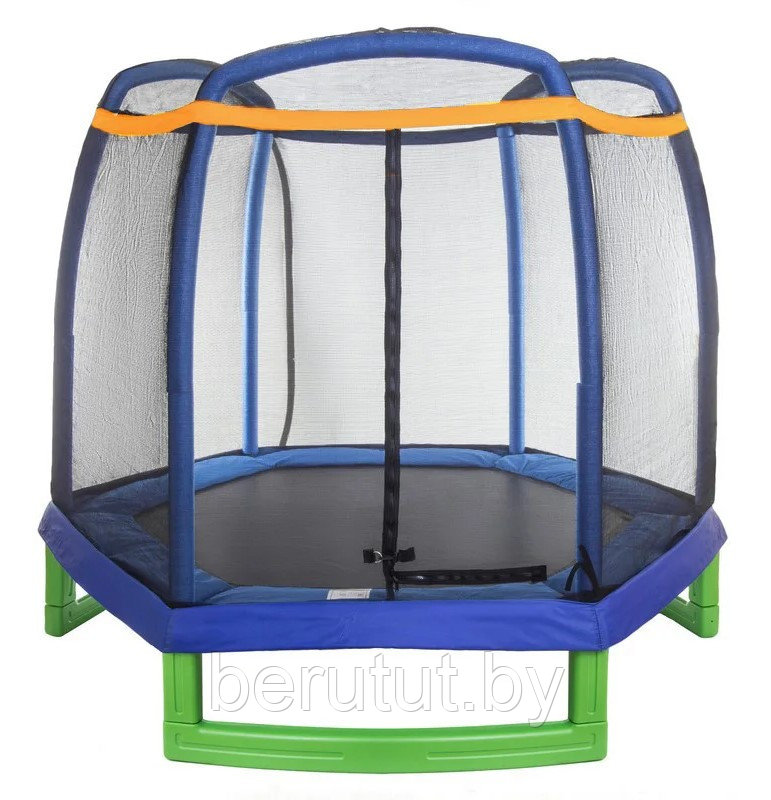 Батут с сеткой детский Atlas Sport 210 см 7ft Basic