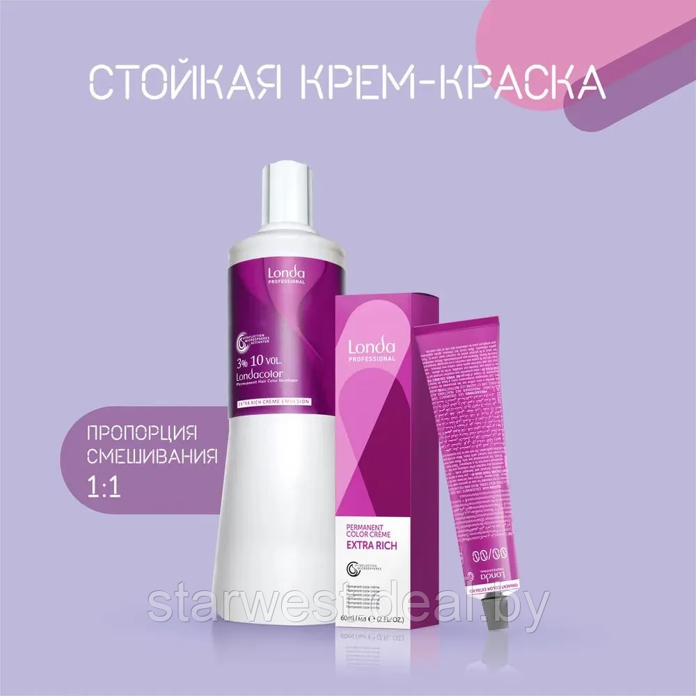 Londa Professional Color Creme Extra Rich 60 мл Крем-краска стойкая для окрашивания волос (в ассортименте) - фото 6 - id-p137208965