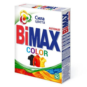 Порошок стиральный Bimax универсальное Color автомат 400г РФ