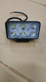 Фара прямоуг. дополнительная, направленный свет 6 диодов AE18RТ-6LED-НС 18W 12/24V