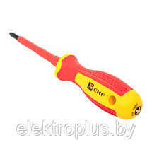 Отвертка PH1x80 мм 1000В EKF  Expert, фото 3