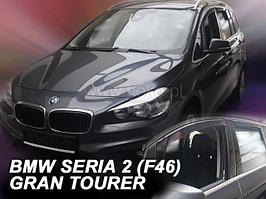 Ветровики вставные для BMW 2 F46 Gran Tourer (2015-) / БМВ 2 [11161] (HEKO)