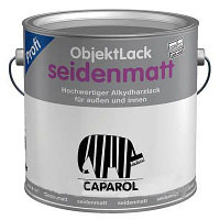 Caparol «Capalac mix Profi-ObjektLack Base Transparent» Бесцветная эмаль для внутренних и наружных работ.