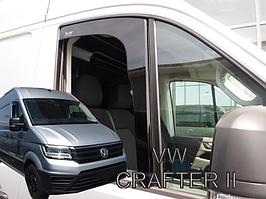 Ветровики вставные для Volkswagen Crafter (2017-) / Фольксваген Крафтер [31008] (HEKO)