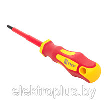 Отвертка PZ1x80 мм 1000В EKF Master, фото 2