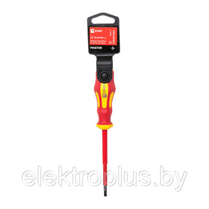 Отвертка Master SL4x100 мм 1000В EKF, фото 2