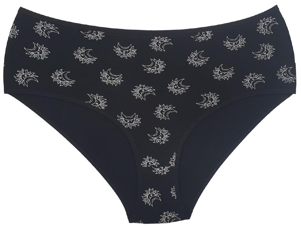Трусы женские 170,176/108/114 черные COTTONDANCE 5ВТ223