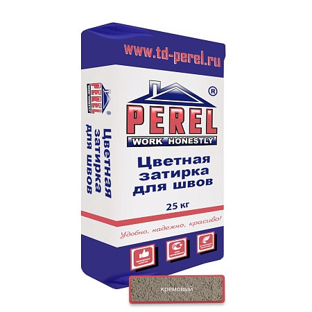 Затирочная смесь Perel RL 0440 Кремовая 25 кг