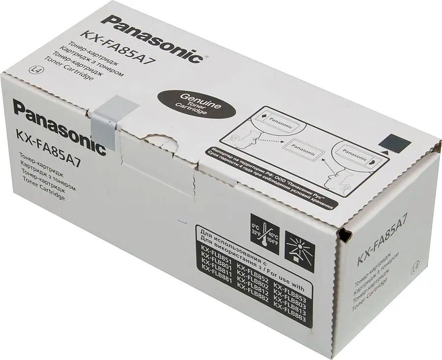 Картридж Panasonic KX-FA85A7, черный