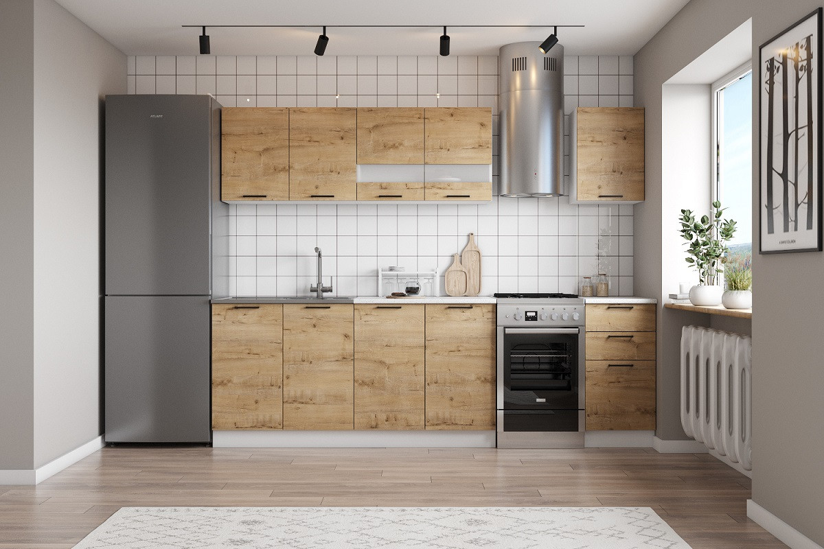 Кухня Дуся 2.0 Дуб бунратти