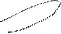 STAYER 1/2″, 1.2 м, гайка-штуцер, гибкая подводка с укороченным штуцером для смесителей, Professional