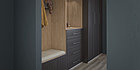 Прихожая Отис фасад МДФ П6 Графит, фото 2