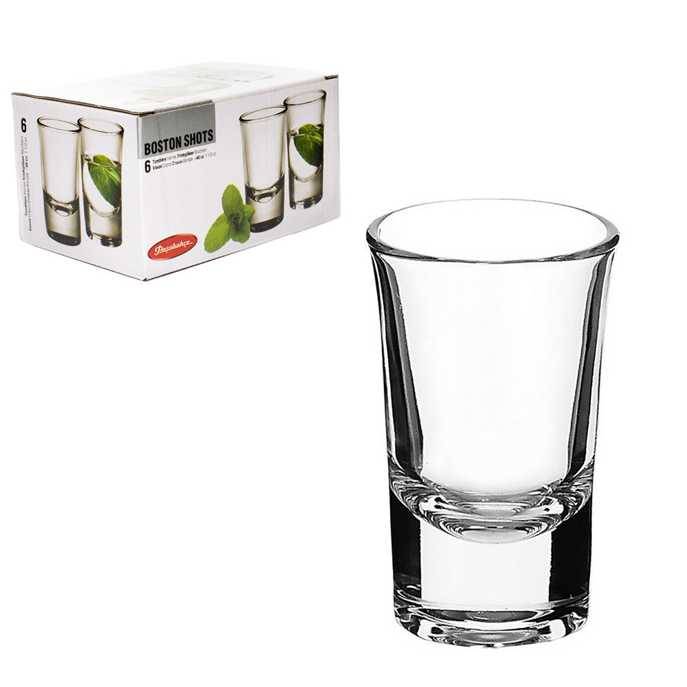 52174 141380 Комплект из 6-ти стаканов  40 мл Бостон Шот