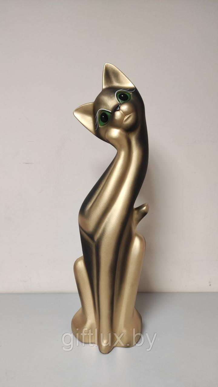 Кот №8 сувенир,гипс, 13*51 см