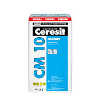 Ceresit «CM 10» Предназначен для приклеивания керамических и цементных плиток.