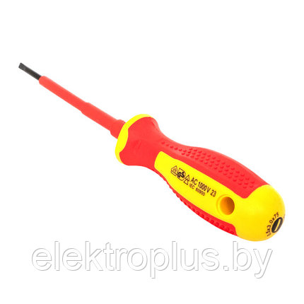 Отвертка Expert SL3x75 мм 1000В EKF, фото 2