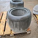 Урна бетонная "Шар 2" 580х580мм. без дна., фото 2