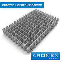 Сетка сварная KRONEX 100/100/4 (карта 2×1 м), исп. по ГОСТ 23279-2012