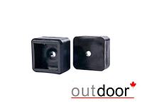 Крепеж для балясины пластиковый Outdoor 40*40 мм.