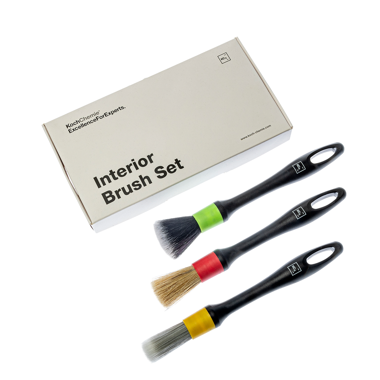 Interior Brush Set - Набор кистей для чистки салона | KochChemie | 3шт