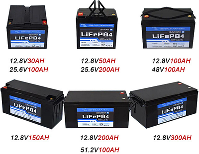 Аккумуляторы LiFePO4