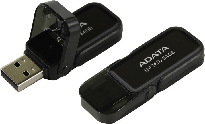 ADATA UV240 AUV240-64G-RBK USB2.0 Flash Drive 64Gb